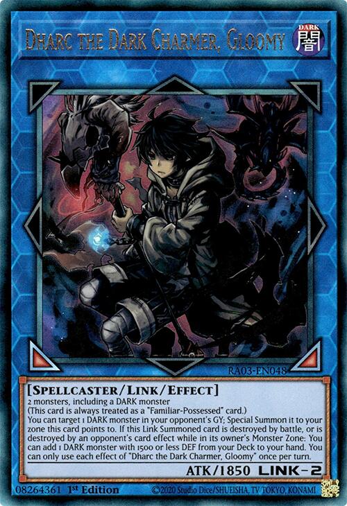 Dharc the Dark Charmer, Gloomy (UTR) [RA03-EN048] Prismatic Ultimate Rare | Chromatic Games