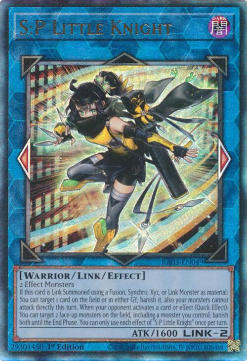 S:P Little Knight (UTR) [RA03-EN049] Prismatic Ultimate Rare | Chromatic Games