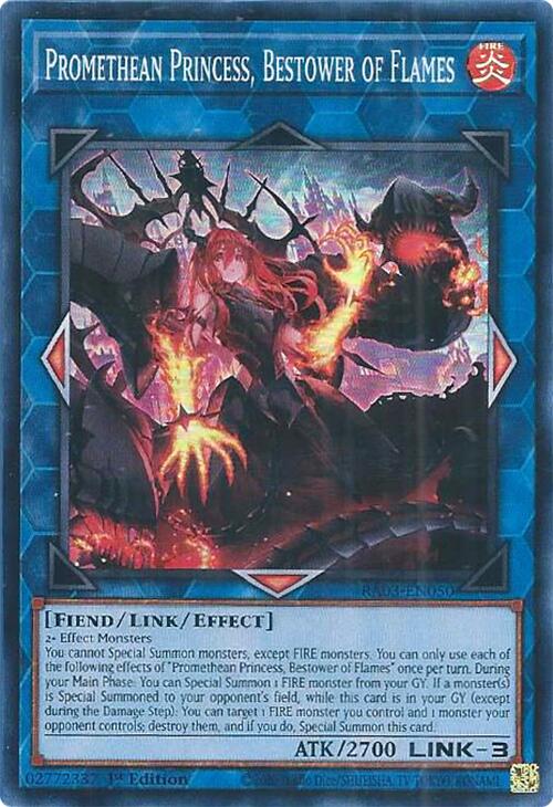 Promethean Princess, Bestower of Flames [RA03-EN050] Super Rare | Chromatic Games