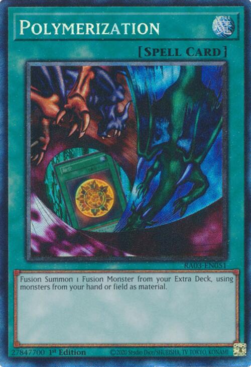 Polymerization (Alternate Art) (CR) [RA03-EN051] Prismatic Collector's Rare | Chromatic Games