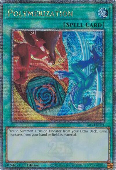 Polymerization (Quarter Century Secret Rare) [RA03-EN051] Quarter Century Secret Rare | Chromatic Games