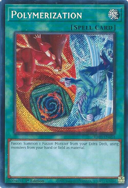 Polymerization (Secret Rare) [RA03-EN051] Secret Rare | Chromatic Games