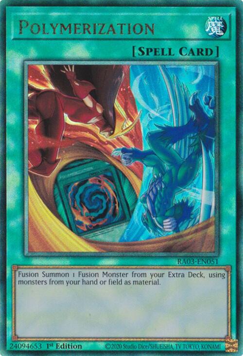 Polymerization (UTR) [RA03-EN051] Prismatic Ultimate Rare | Chromatic Games