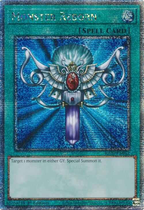Monster Reborn (Quarter Century Secret Rare) [RA03-EN052] Quarter Century Secret Rare | Chromatic Games