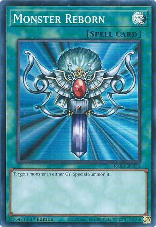 Monster Reborn [RA03-EN052] Super Rare | Chromatic Games