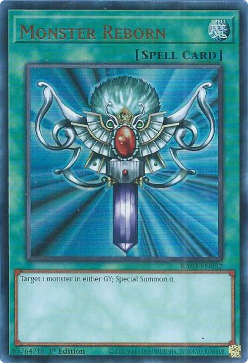 Monster Reborn (UR) [RA03-EN052] Ultra Rare | Chromatic Games