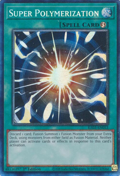 Super Polymerization (CR) [RA03-EN053] Prismatic Collector's Rare | Chromatic Games