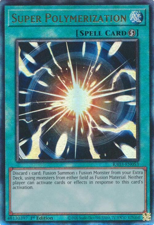 Super Polymerization (UTR) [RA03-EN053] Prismatic Ultimate Rare | Chromatic Games