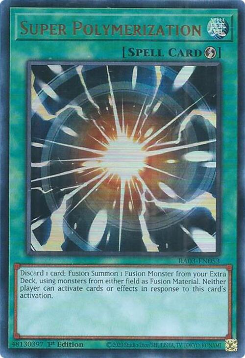 Super Polymerization (UR) [RA03-EN053] Ultra Rare | Chromatic Games