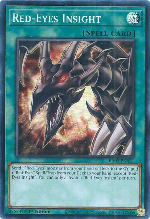 Red-Eyes Insight [RA03-EN061] Super Rare | Chromatic Games