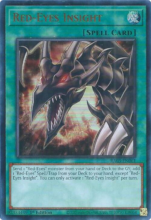 Red-Eyes Insight (UR) [RA03-EN061] Ultra Rare | Chromatic Games