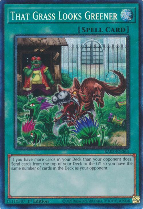 That Grass Looks Greener (CR) [RA03-EN063] Prismatic Collector's Rare | Chromatic Games