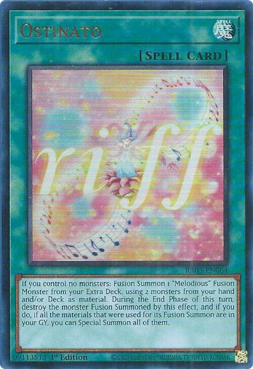 Ostinato (UR) [RA03-EN064] Ultra Rare | Chromatic Games