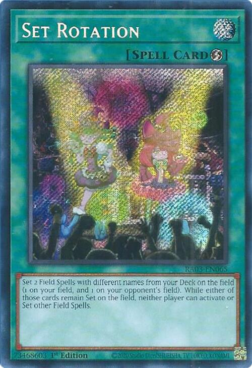 Set Rotation (Secret Rare) [RA03-EN065] Secret Rare | Chromatic Games