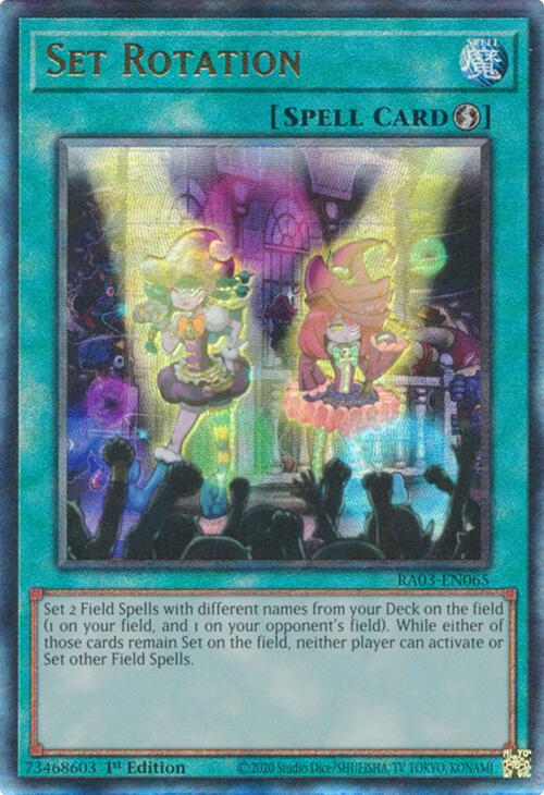 Set Rotation (UTR) [RA03-EN065] Prismatic Ultimate Rare | Chromatic Games