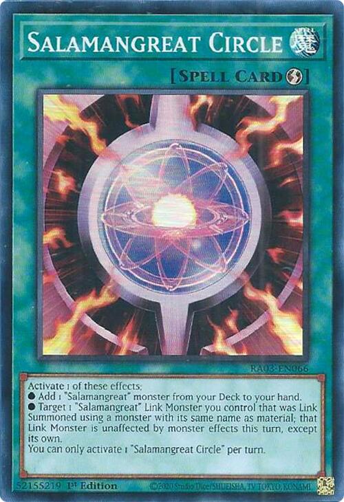 Salamangreat Circle [RA03-EN066] Super Rare | Chromatic Games