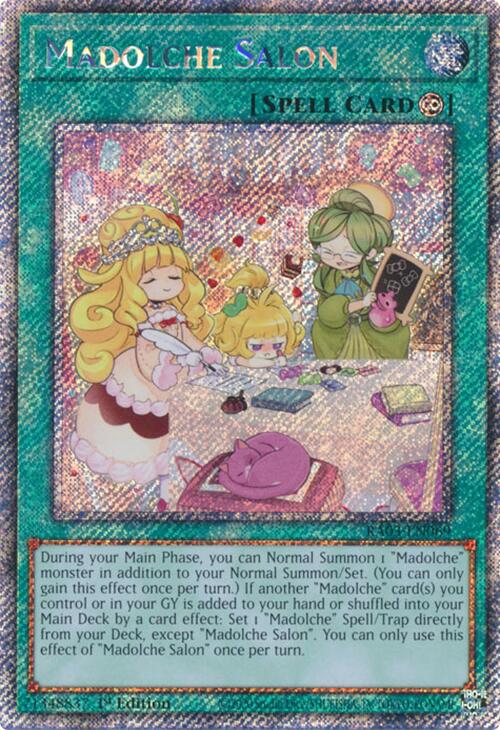 Madolche Salon (Platinum Secret Rare) [RA03-EN069] Platinum Secret Rare | Chromatic Games