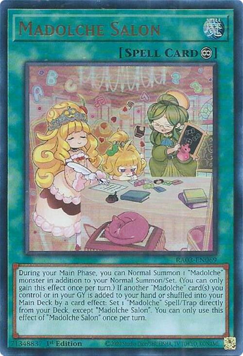 Madolche Salon (UR) [RA03-EN069] Ultra Rare | Chromatic Games