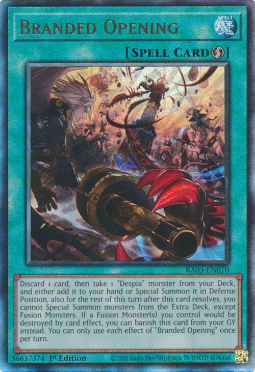 Branded Opening (UTR) [RA03-EN070] Prismatic Ultimate Rare | Chromatic Games