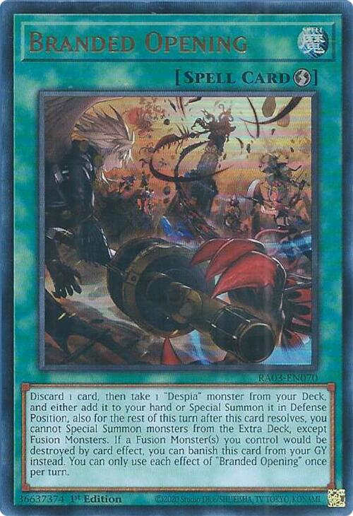 Branded Opening (UR) [RA03-EN070] Ultra Rare | Chromatic Games