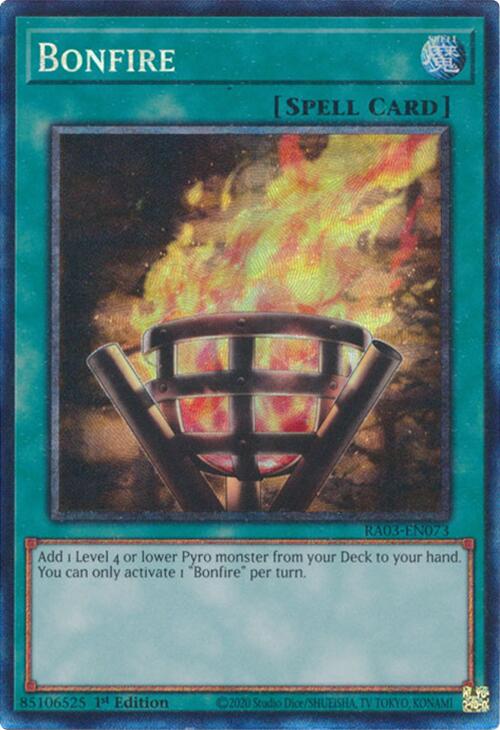 Bonfire (CR) [RA03-EN073] Prismatic Collector's Rare | Chromatic Games