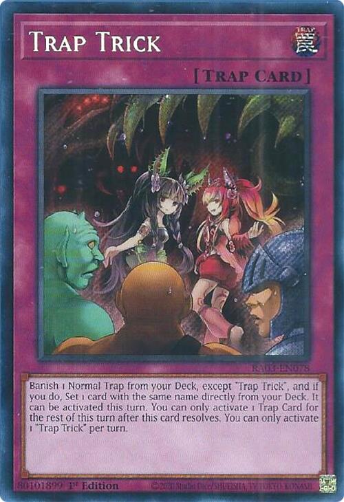 Trap Trick (Secret Rare) [RA03-EN078] Secret Rare | Chromatic Games