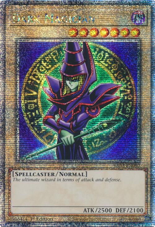 Dark Magician (Quarter Century Secret Rare) [RA03-EN080] Quarter Century Secret Rare | Chromatic Games