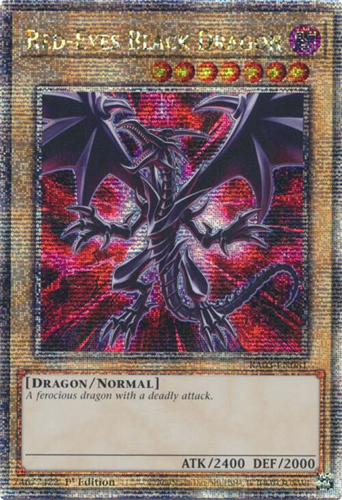 Red-Eyes Black Dragon (Quarter Century Secret Rare) [RA03-EN081] Quarter Century Secret Rare | Chromatic Games