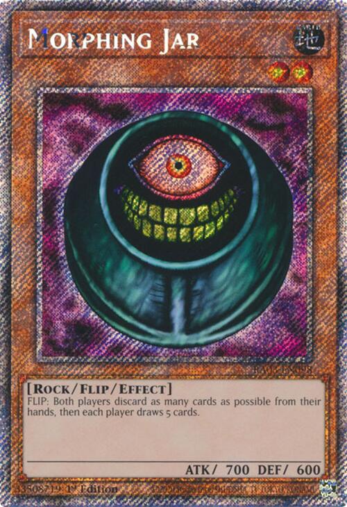 Morphing Jar (Platinum Secret Rare) [RA03-EN098] Platinum Secret Rare | Chromatic Games