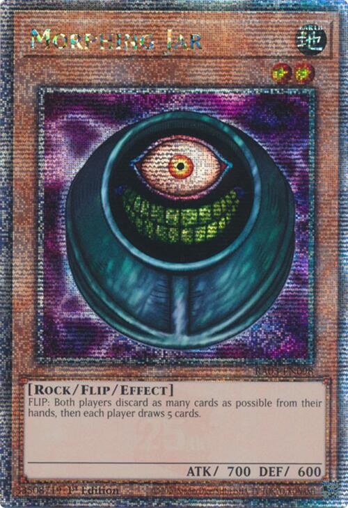 Morphing Jar (Quarter Century Secret Rare) [RA03-EN098] Quarter Century Secret Rare | Chromatic Games