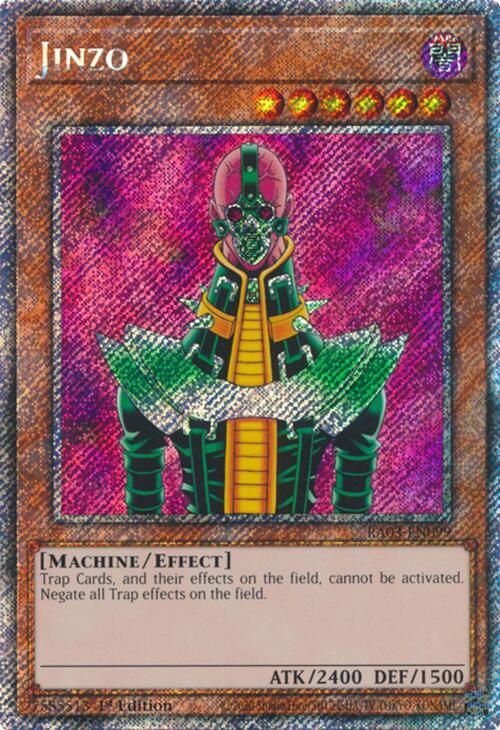 Jinzo (Platinum Secret Rare) [RA03-EN099] Platinum Secret Rare | Chromatic Games