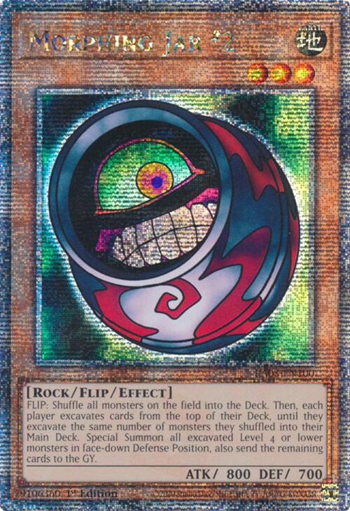 Morphing Jar #2 (Quarter Century Secret Rare) [RA03-EN100] Quarter Century Secret Rare | Chromatic Games