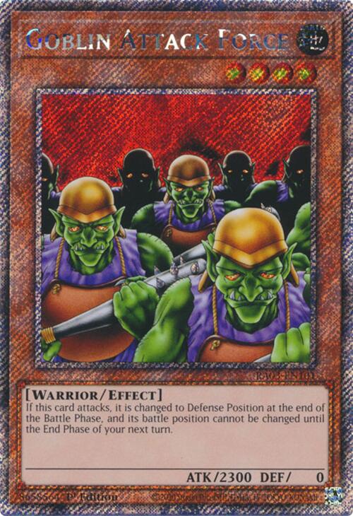 Goblin Attack Force (Platinum Secret Rare) [RA03-EN101] Platinum Secret Rare | Chromatic Games