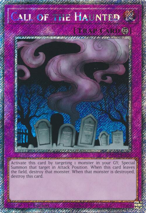 Call of the Haunted (Platinum Secret Rare) [RA03-EN108] Platinum Secret Rare | Chromatic Games