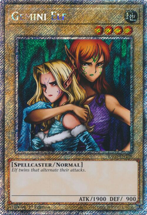 Gemini Elf (Platinum Secret Rare) [RA03-EN109] Platinum Secret Rare | Chromatic Games