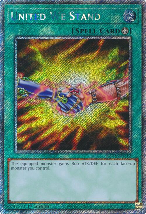 United We Stand (Platinum Secret Rare) [RA03-EN112] Platinum Secret Rare | Chromatic Games