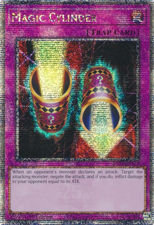 Magic Cylinder (Quarter Century Secret Rare) [RA03-EN115] Quarter Century Secret Rare | Chromatic Games