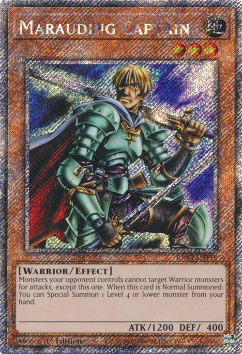 Marauding Captain (Platinum Secret Rare) [RA03-EN118] Platinum Secret Rare | Chromatic Games