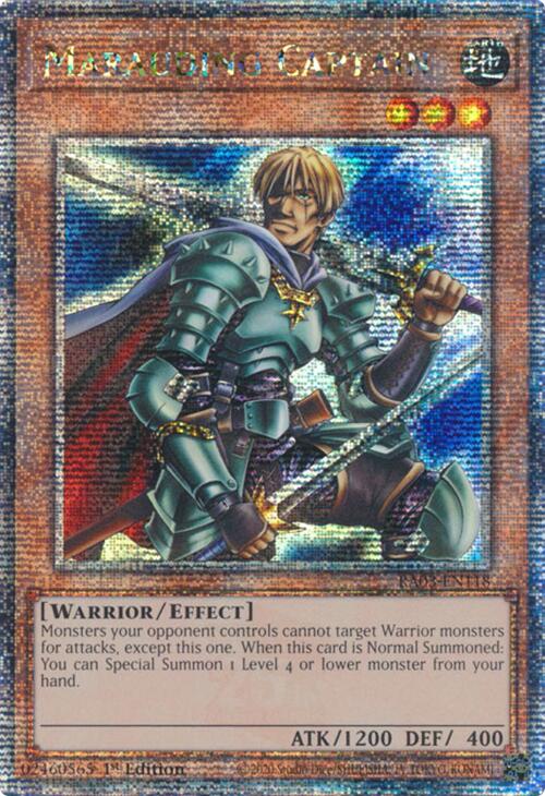 Marauding Captain (Quarter Century Secret Rare) [RA03-EN118] Quarter Century Secret Rare | Chromatic Games
