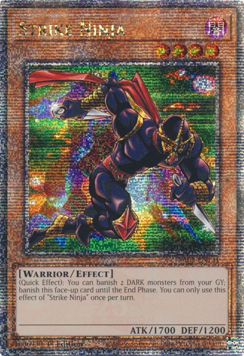 Strike Ninja (Quarter Century Secret Rare) [RA03-EN131] Quarter Century Secret Rare | Chromatic Games