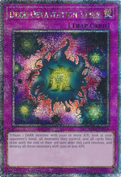 Deck Devastation Virus (Quarter Century Secret Rare) [RA03-EN150] Quarter Century Secret Rare | Chromatic Games
