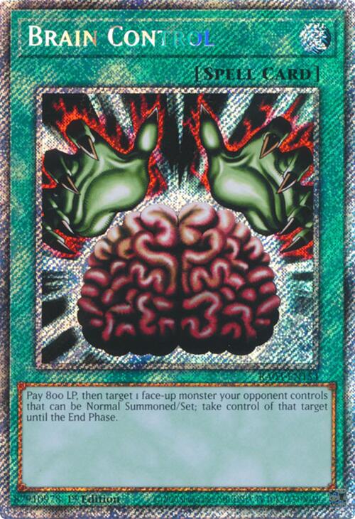 Brain Control (Platinum Secret Rare) [RA03-EN154] Platinum Secret Rare | Chromatic Games