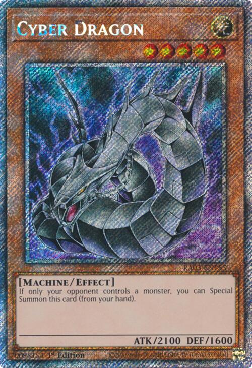 Cyber Dragon (Platinum Secret Rare) [RA03-EN155] Platinum Secret Rare | Chromatic Games