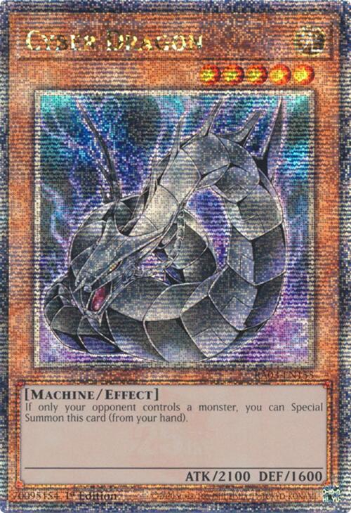 Cyber Dragon (Quarter Century Secret Rare) [RA03-EN155] Quarter Century Secret Rare | Chromatic Games