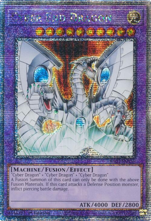 Cyber End Dragon (Quarter Century Secret Rare) [RA03-EN156] Quarter Century Secret Rare | Chromatic Games