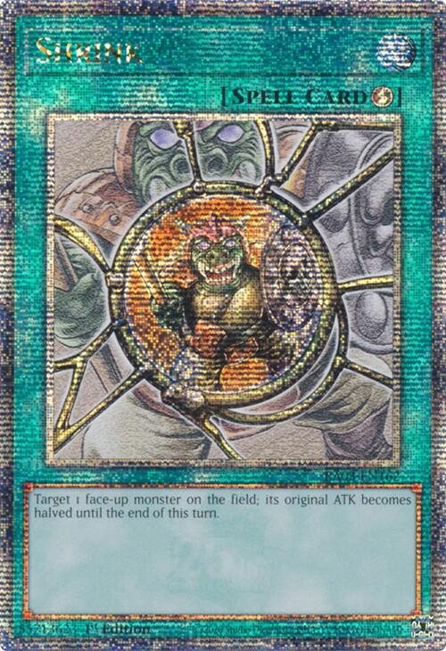 Shrink (Quarter Century Secret Rare) [RA03-EN162] Quarter Century Secret Rare | Chromatic Games