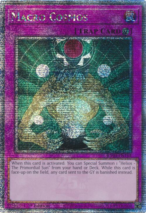 Macro Cosmos (Quarter Century Secret Rare) [RA03-EN164] Quarter Century Secret Rare | Chromatic Games