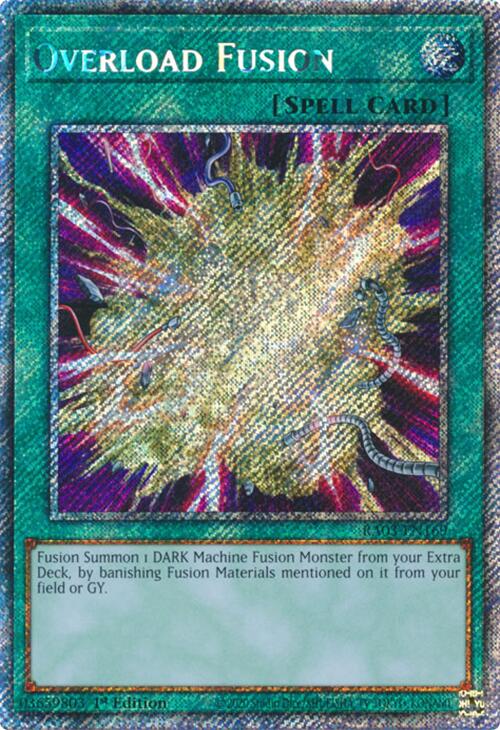 Overload Fusion (Platinum Secret Rare) [RA03-EN169] Platinum Secret Rare | Chromatic Games