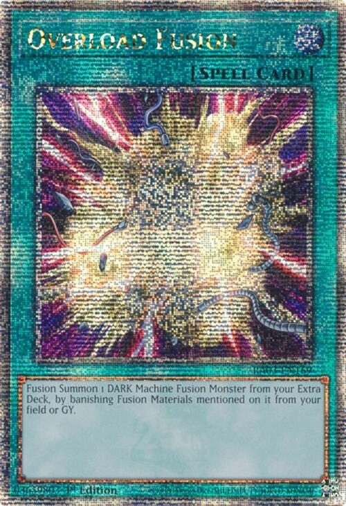 Overload Fusion (Quarter Century Secret Rare) [RA03-EN169] Quarter Century Secret Rare | Chromatic Games