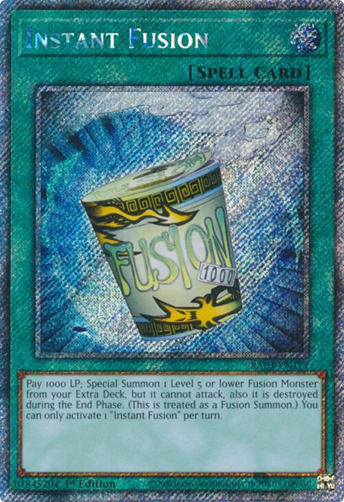 Instant Fusion (Platinum Secret Rare) [RA03-EN171] Platinum Secret Rare | Chromatic Games